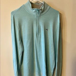 Vineyard vines mens medium 1/4 zip pullover